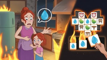 Tile Family Level 11 to 15 Gameplay | Tile Match Puzzle Game | Relaxing Gameplay