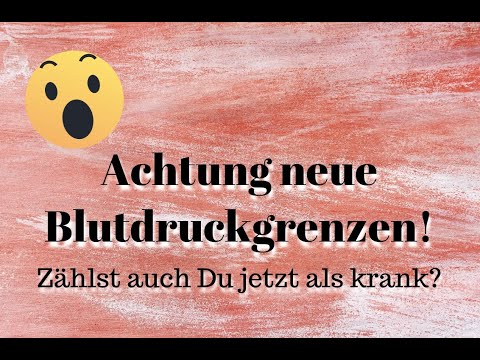 ⚠️ Achtung neue Blutdruckgrenzen! 😳 Zählst AUCH DU jetzt als krank? - Bluthochdruck Lüge MUST SEE!