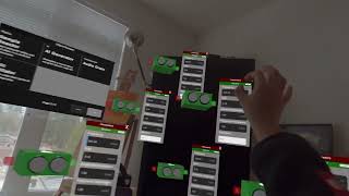 Oscillator Nodes TimbreSpace Apple Vision Pro