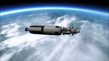 KSP: Direct Ascent Moon Landing in RSS
