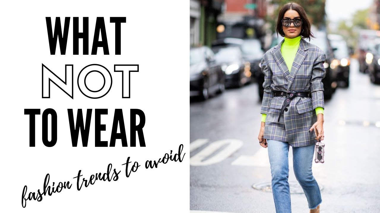 Winter Fashion Trends To Avoid In 2019 | How To Style - YouTube