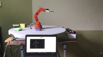 Arduino Braccio Kinect Test3