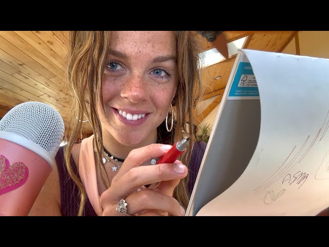 ASMR Drawing your Portrait ROLEPLAY
