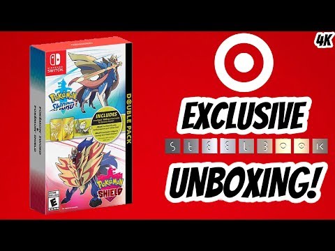 pokemon-sword-&-shield-double-pack-(steelbook)-unboxing-and-review-with-commentary
