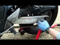 Delboy's Garage, Suzuki Bandit, Chain Adjustment. (plus clean and lube).