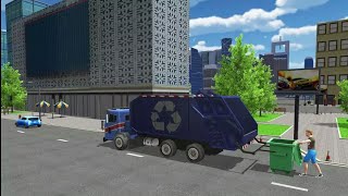 Garbage Truck Simulator Pro 2017 - Trash Truck Simulator - Android Gameplay HD screenshot 5