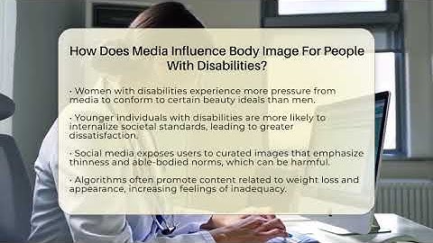 How Does Media Influence Body Image For People With Disabilities? - Inside Body Image