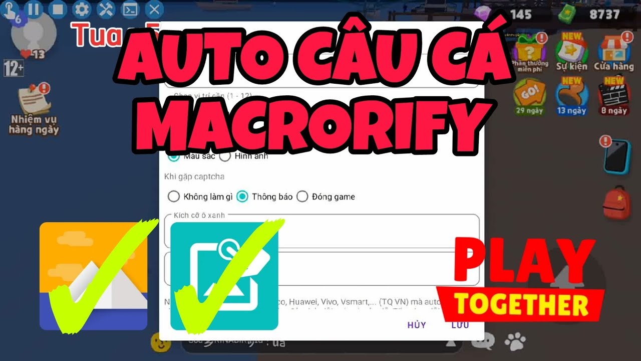 [PLAY TOGETHER] Cách Auto Câu Cá MACRORIFY Không Bị Phát Hiện - YouTube