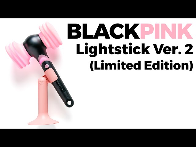 BLACKPINK Light Stick ver.2 & WELCOME THE SHOW KIT (Rosé Ver.) Unboxing +  ver.1 Quick Comparison 