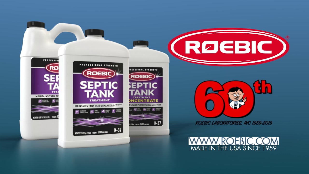 Roebic K37 Septic Tank Treatment New Look! YouTube