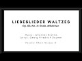[SynthV2 Cover] Liebeslieder Waltzes Op.1 No. 1: Rede, Mädchen