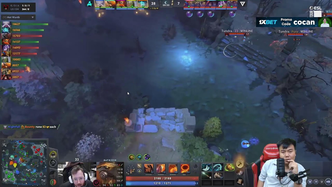 တွန်ဒရာ ဘဇ အော်ရိုရာ,ဘီအို၅, ဖိုင်နယ်,အိပ်မက်စုံရာလိဂ် ၂၈#cocan #dota2