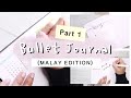 BULLET JOURNAL | Apa Itu Bullet Journal? (Part 1)  MALAY EDITION