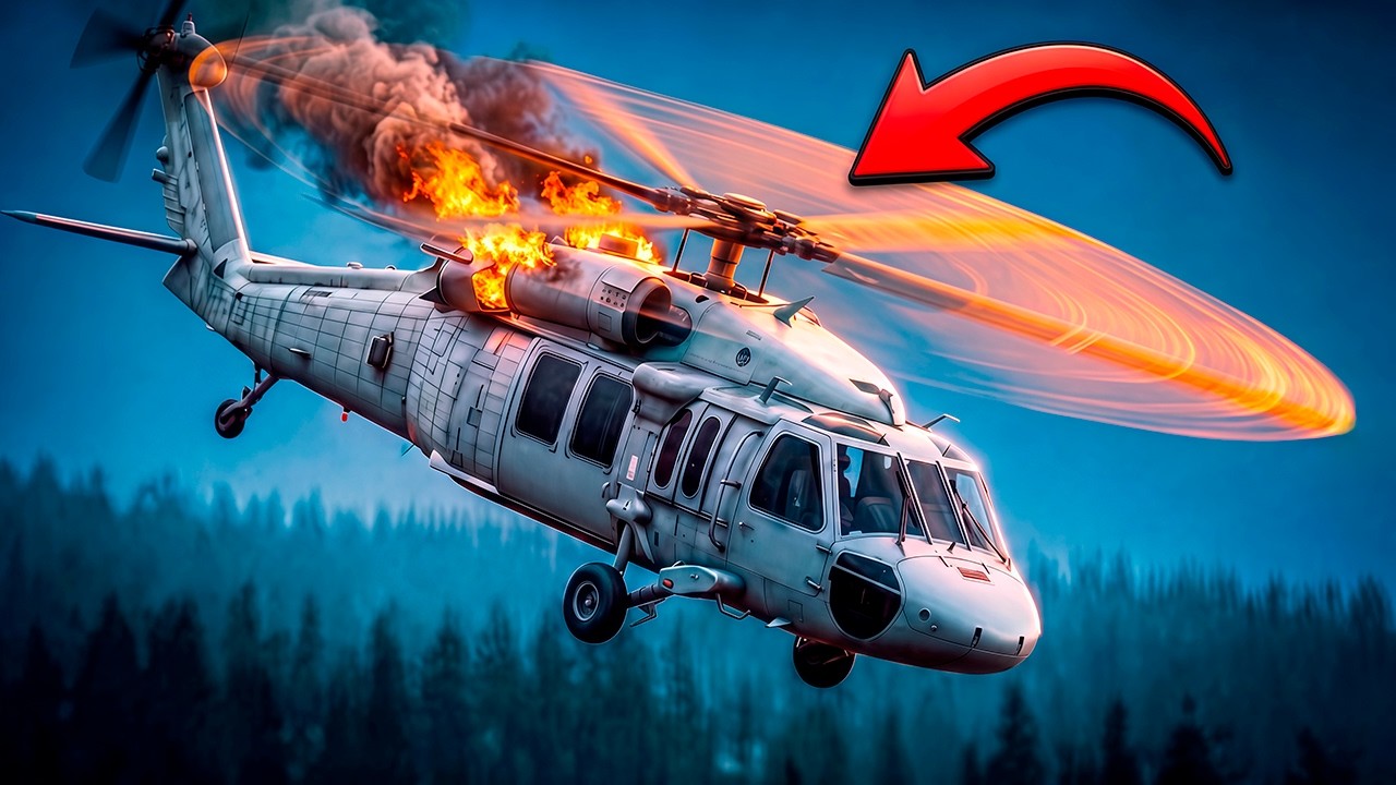 Por Esto un Helicóptero No Cae Cuando Falla el Motor