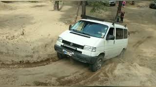 VW T4 Offroad Syncro mud sand 4x4 Complitation Action 4motion Van