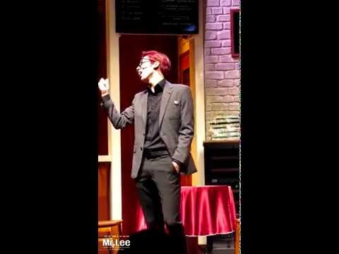 140806 뮤지컬 카페인 커튼콜 틴탑 천지