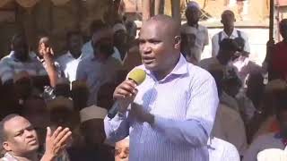 MP John Mbadi Booed By Mourners at Late Msambweni MP Dori's Suleiman Funeral