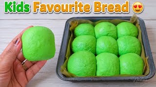 Pandan Color Milk Bread | Attractive Bread For Kids💚    |MRBAKER screenshot 4