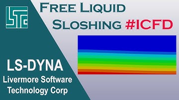 ICFD tutorial: Free Liquid Sloshing in LS_DYNA R11