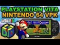 NEW! PS Vita NINTENDO 64 EMULATOR VPK! (Daedalus X64)