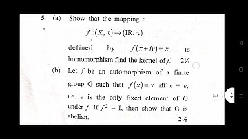 GJU BA/Bsc Group and Ring Maths 5th Sem Questions Paper || Previous Year Question Pape