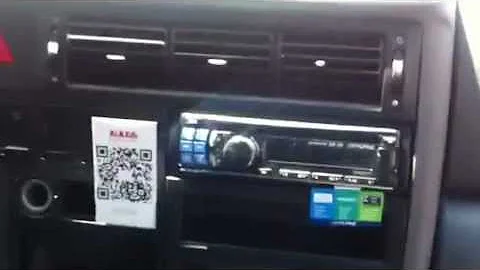 2000 VW Eurovan Volkswagen Alpine Radio CDE-123 Pandora Ipod Bluetooth