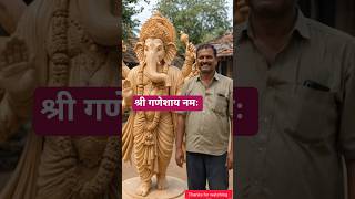 🪵Pure Carving Wood 🪓 Real Hero #Ganesh #woodart