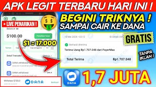 BARU TAU CARANYA ! APLIKASI PENGHASIL UANG 2026 TERBUKTI MEMBAYAR TANPA UNDANG TEMAN screenshot 1