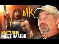 Dad Reacts to Meet Rambo - NEW Gameplay Trailer | Mortal Kombat 11
