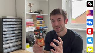 Lidl Protein Yoghurt Review 25g Protein Peach Yoghurt Milbona #protein #review