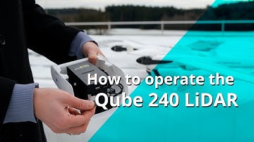 How to operate the Qube 240 LiDAR | Quantum Systems