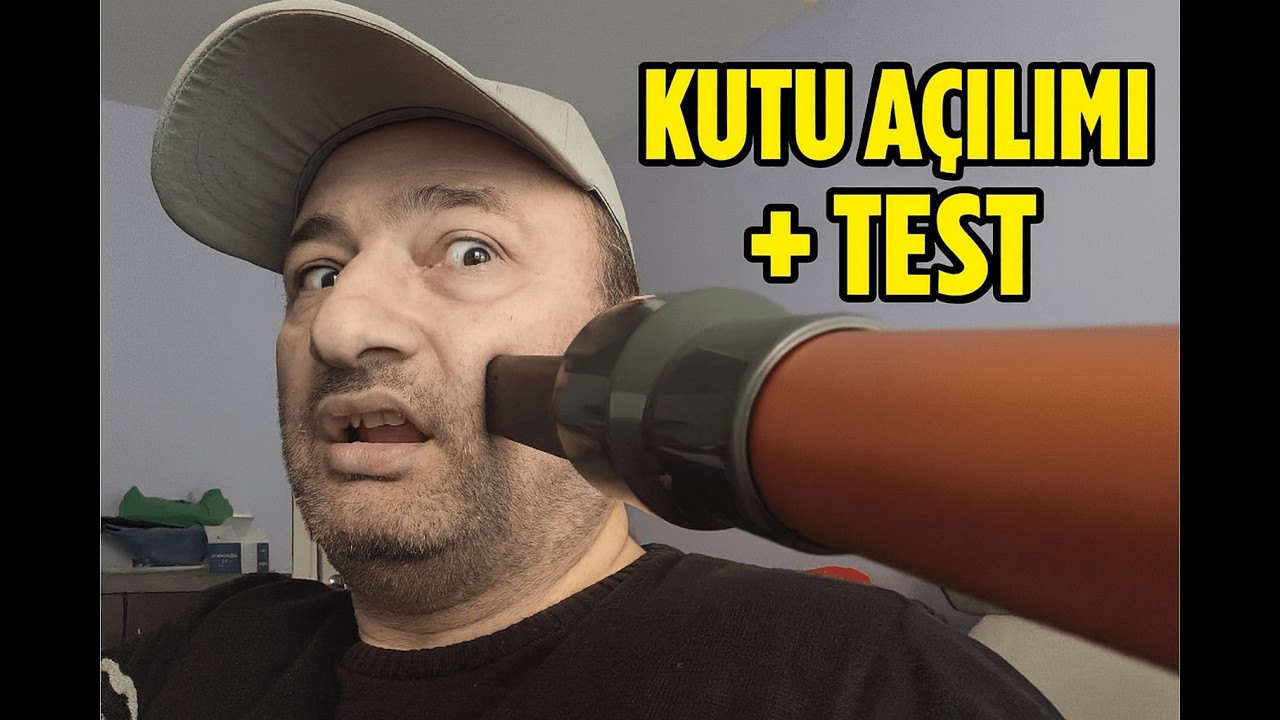 Fantom Pluto P 6000 Cyclone Dikey Elektrikli Süpürge | Kutu Açılımı ve Kullanım Testi