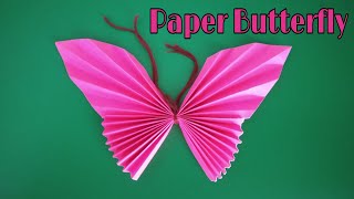 How To Make Butterfly Origami ! Cute \& Easy Origami Butterfly ! Origami For Beginning