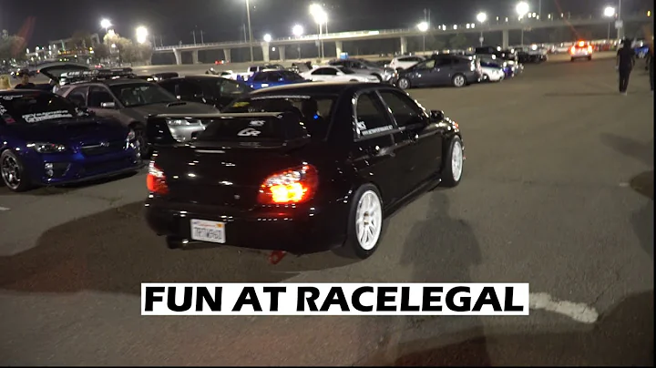 Danny's 650 whp STI Drag Races - Race Legal