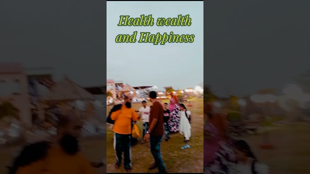 health wealth and happiness 😊.  