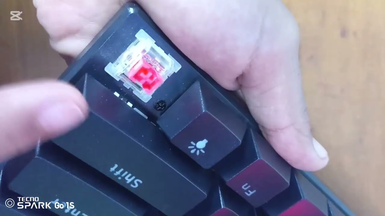 Abriendo mi teclado nuevo 60% 😃😃