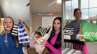 Mall haul tiktok