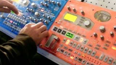 Electribe EMX vs ESX and glitched psy sounds