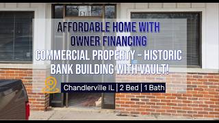 Affordable Home with Owner Financing – No Bank Needed📍101 N Main St Chandlerville IL 62627 #shorts