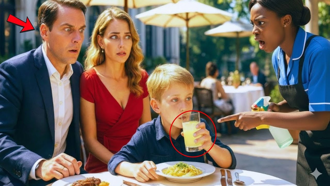 „Dodała coś do jedzenia dziecka!” — krzyknęła kelnerka. Milioner zamarł. Prawda wyszła na jaw