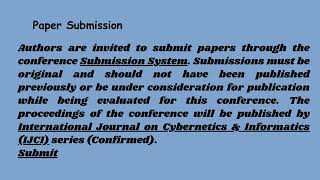Call for Research Papers - MVSCIT 2024