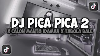 DJ PICA PICA 2 X AKU CALON MANTU IDAMAN X TABOLA BALE VIRAL TIKTOK SLOW REMIX FULL SONG MAMAN FVNDY