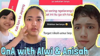 Target Nikah Alwi? Alwi Larang Anisah Tidur Pagi? QNA WITH ALWI & ANISAH