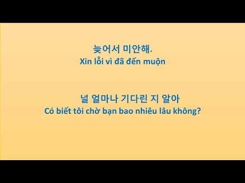 Tiếng hàn giao tiếp thường dùng (part 4, 600 câu)