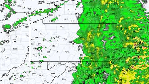 Daily forecast video Wednesday October 16th, 2019
