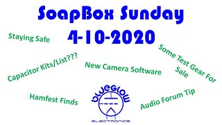 SBS 4-10-2020 Cap Kits - Test Gear For Sale - Hamfest Finds - Stay Safe