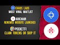 CHAOS LABS Early Join Waitlist | ARICHAIN Renewed Website | POCKETFI Claiming #arichain #pocketfi