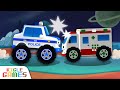 우주로 가자 | 타요 몬스터트럭 | 경찰차 소방차 구급차 중장비 어린이 게임 | 키글 게임 | KIGLE GAMES