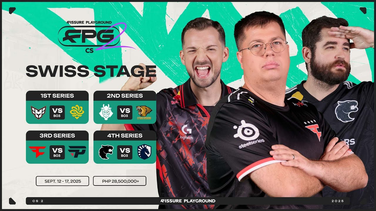 [FIL] Fissure Playground 2 CS - Heroic vs Legacy, G2 vs Lynn, FaZe Clan vs paiN