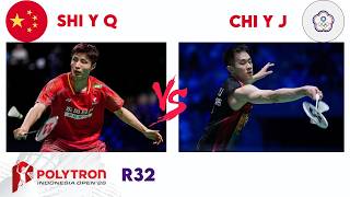 SHI Yu Qi (石宇奇) vs CHI Yu Jen (戚又仁)